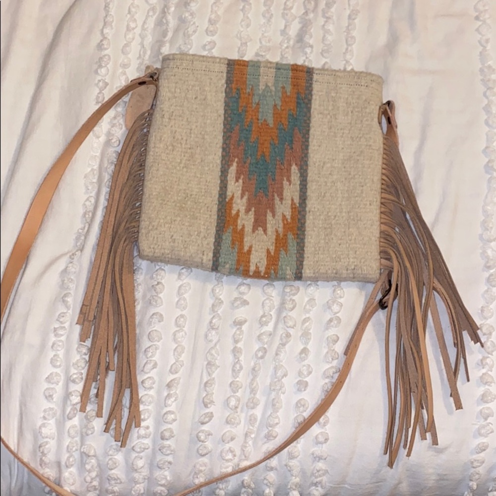 Fringe purse